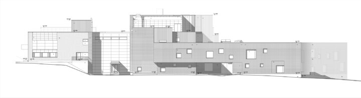 Elevation West, Sipoonlahti School Extension