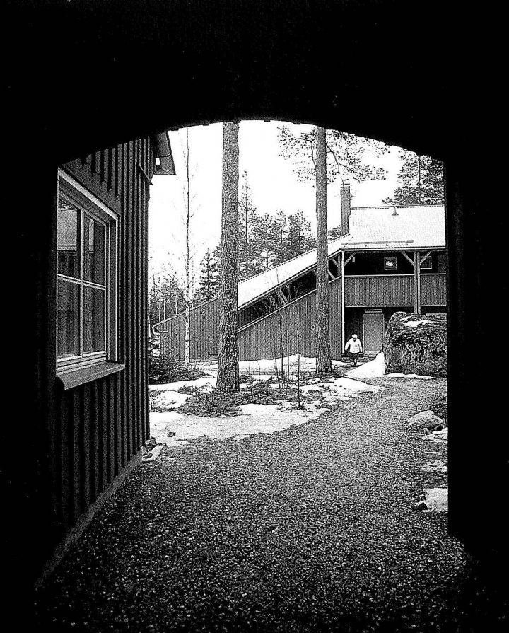 Yard view, Gerby-Västervik Home for Elderly