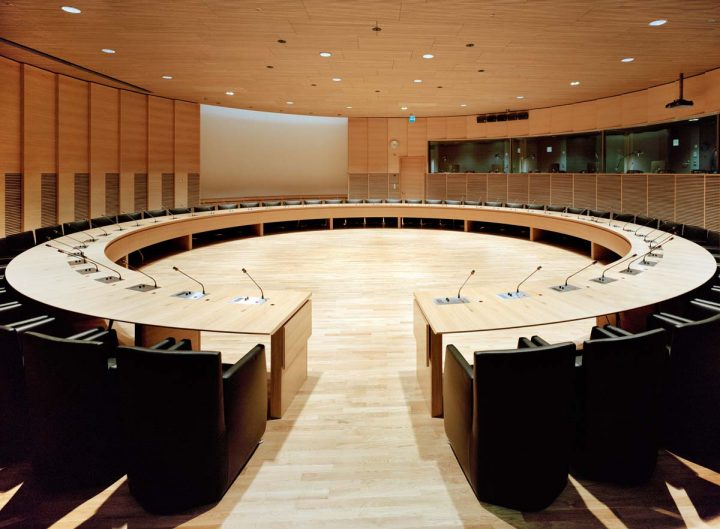 Grand Committee meeting room, Little Parliament