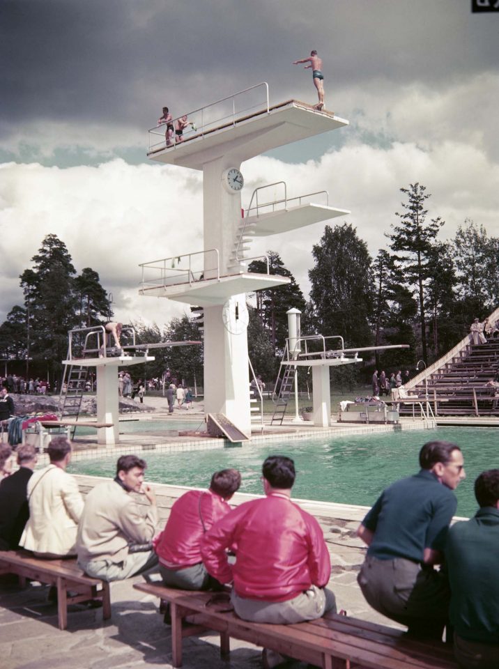Helsingin Olympics 1952 diving competition, Helsinki Swimming Stadium
