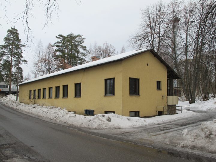 Sauna-laundry building in Pääskylahti, Savonlinna, Wilhelm Schauman Company Houses