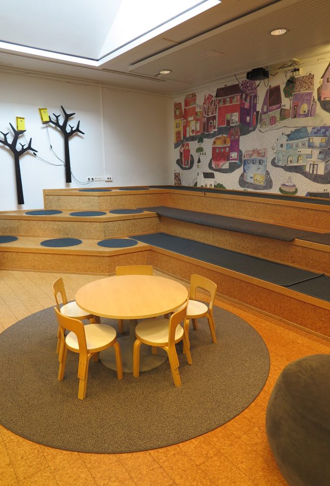 Children's section of the library, Iisalmi Cultural Centre