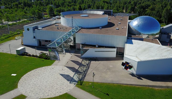 Aerial view, Finnish Science Centre Heureka