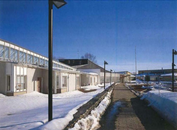 View towards the entrance, Juvakoti Service Centre