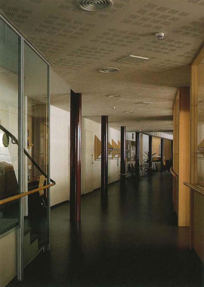 Hallway of the service apartments, Juvakoti Service Centre