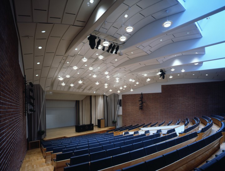 The assembly hall of the main building, University of Jyväskylä, the Aalto’s Campus