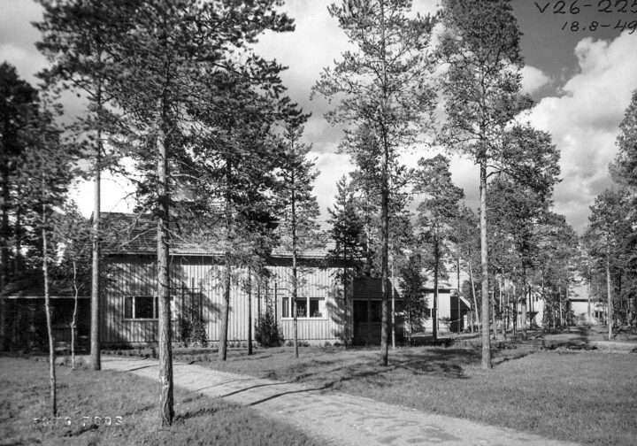 Two-family houses in 1949, Jylhämä Residential Area