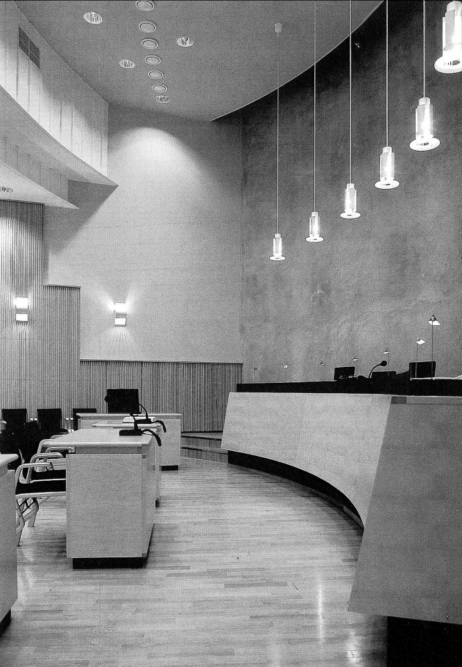 Courtroom, Kankaanpää Public Office Centre