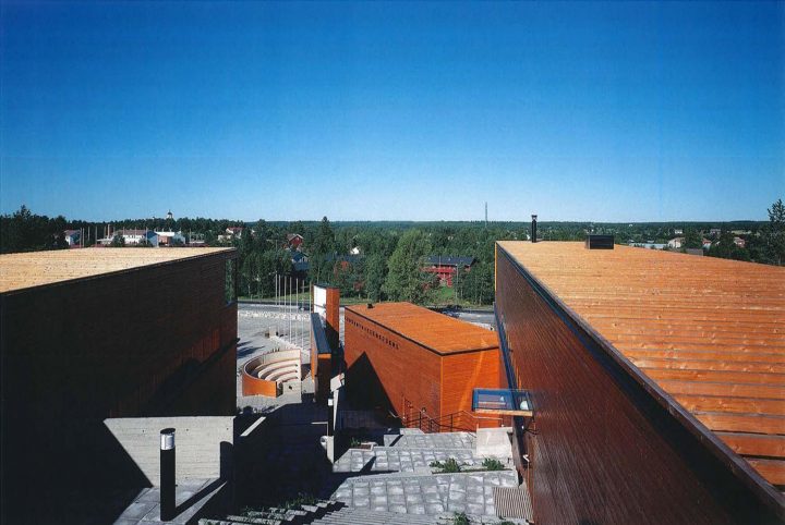 View from the roof, Kaustinen Folk Arts Centre