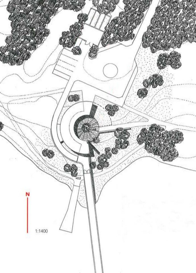 Site plan, Korkeasaari Zoo Reception Building