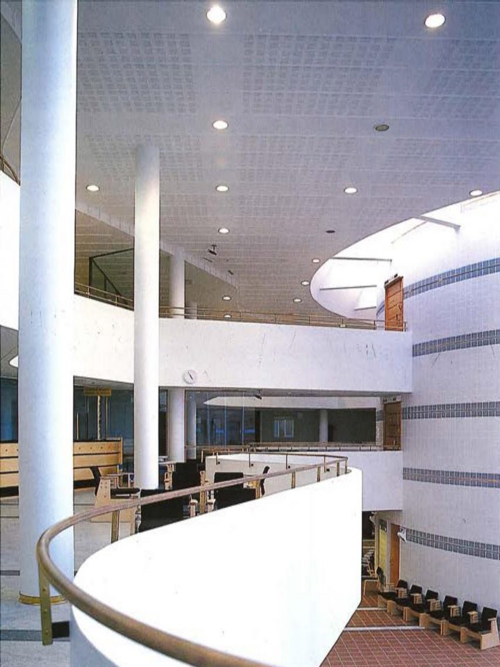 Central lobby, Kuopio Court and Police House