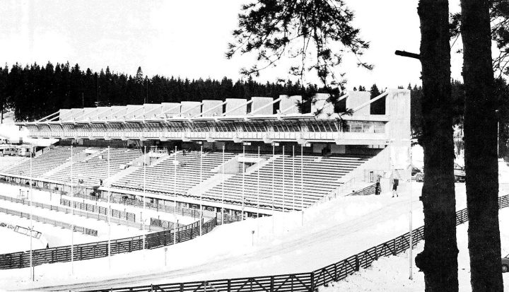 Stadium seen from the east, Lahti Stadium