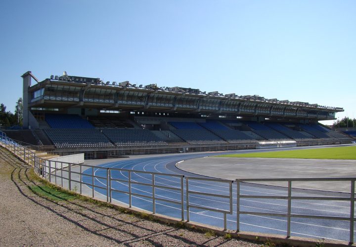 Stadium seen from the west, Lahti Stadium