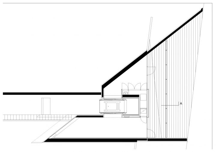 Lower station floor plan, Kakola Funicular Stations
