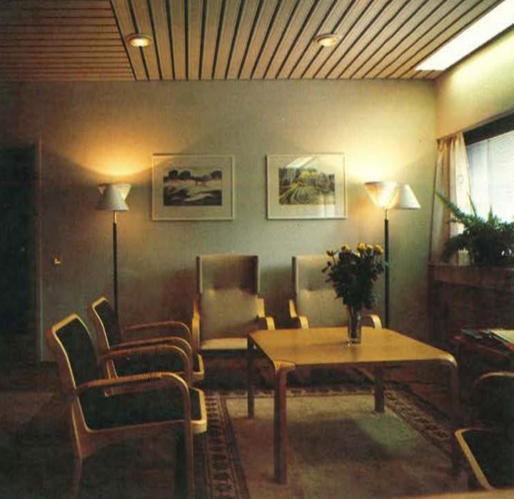 Original interior, Mariehamn Government Office Building