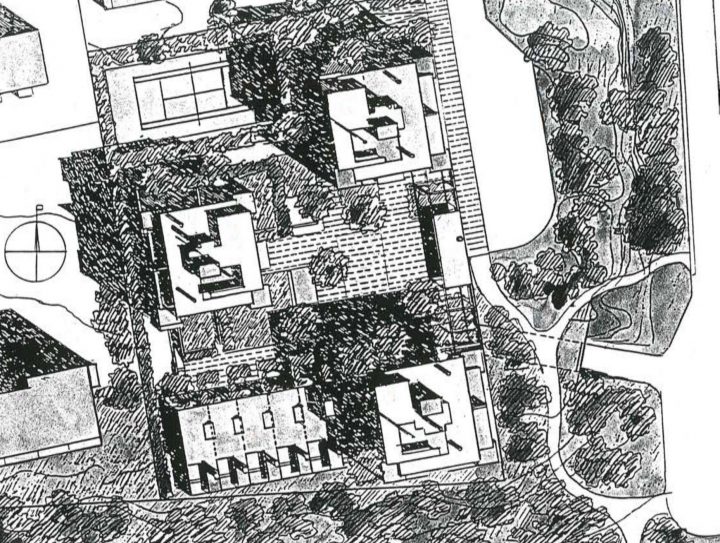 Site plan, Meritähti Housing