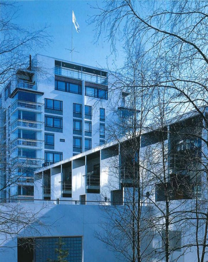Various massings , Meritähti Housing