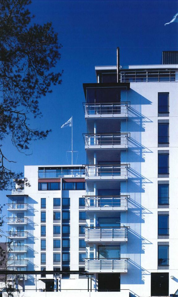 Elevations of blocks of flats, Meritähti Housing