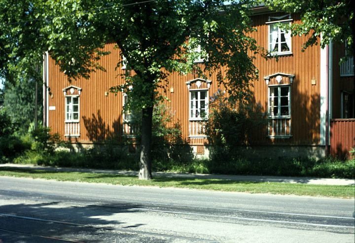 Wooden house in Pohjolankatu, Puu-Käpylä Wooden House Area