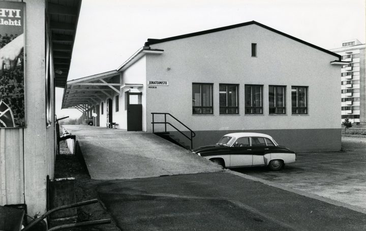 Goods station , Pori Railway Station