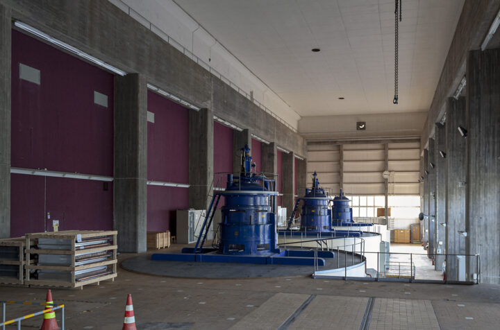 Machine hall, Nuojua Hydropower Plant