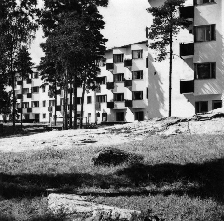 Väinölankatu 17 in the 1940s, Olympic Village