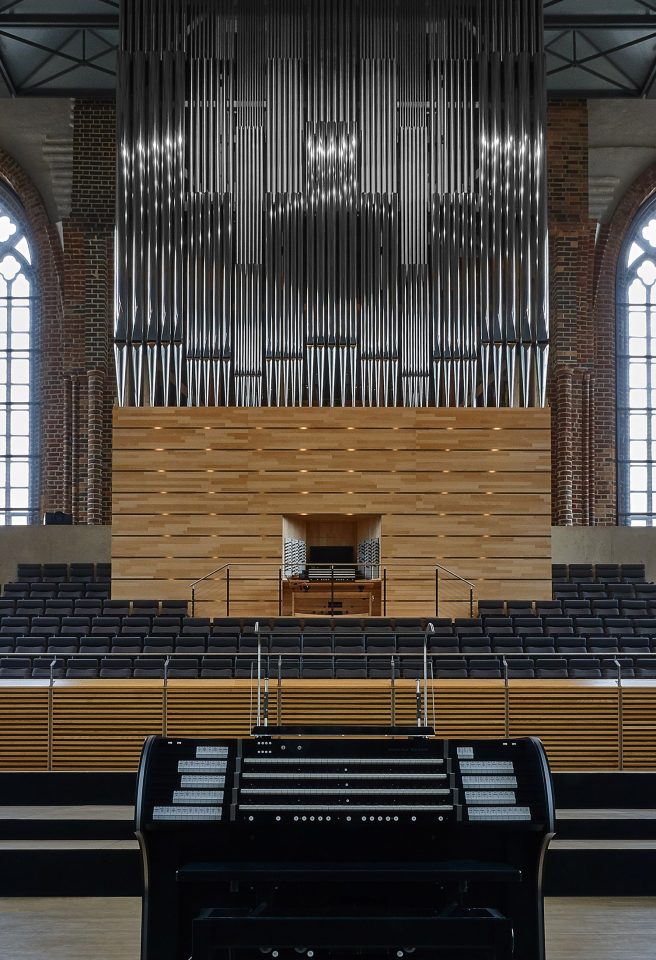 Organ loft, Marienkirche Concert Hall