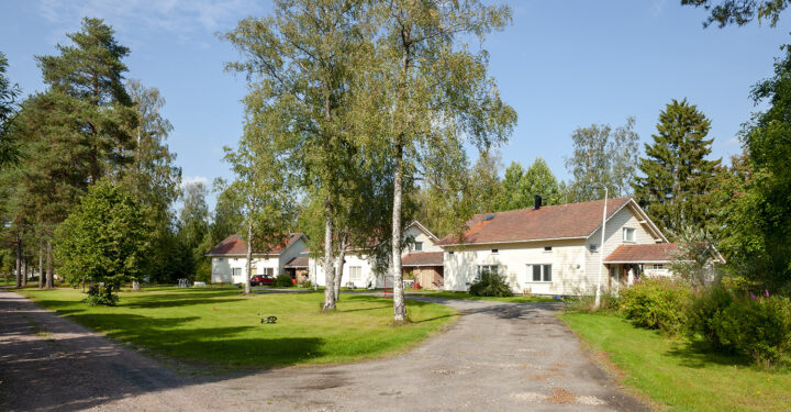 Residential area terraced houses, Pälli Hydropower Plant