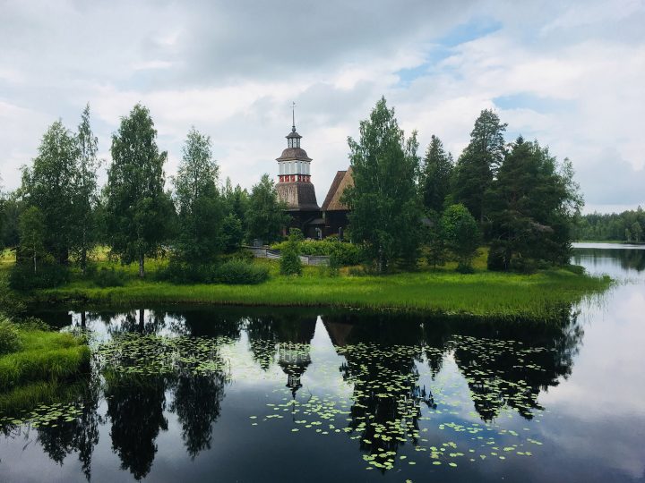 Kirkkolahti bay, The Petäjävesi Old Church