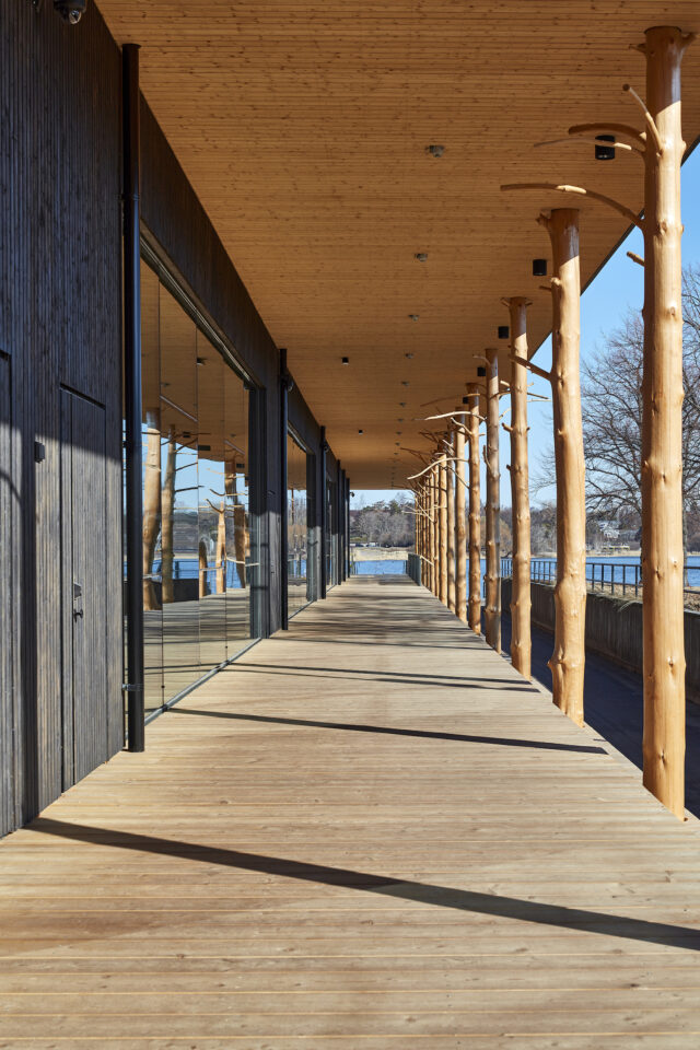Terrace walkway, Little Finlandia Events Centre