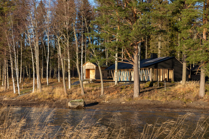 Smoke sauna and hospitality sauna, Rauhalinna Mansion and Guest House