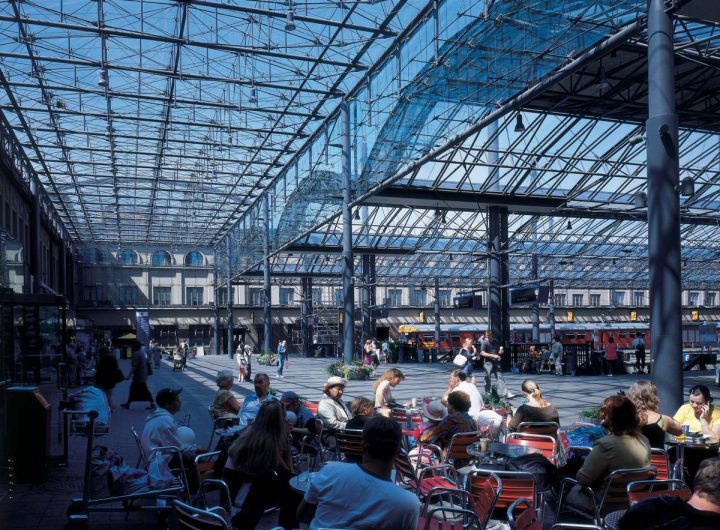 Platform roofing by Esa Piiroinen, 2001, Central Railway Station