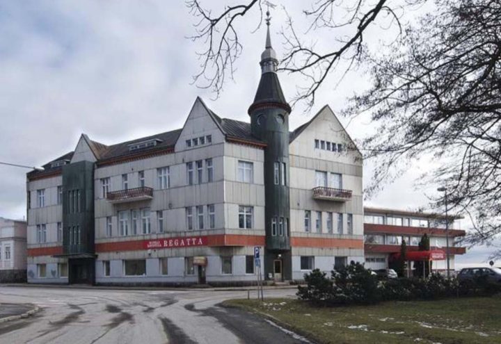 The Art Nouveau building before the renovation, Regatta Hotel and Housing