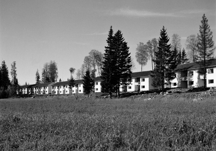 Pirttipolku row houses photographed in , Sahanmäki Residential Area