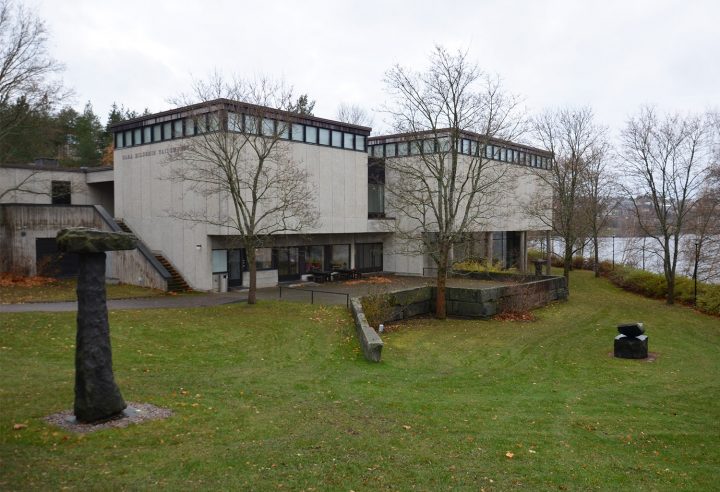 The museum building is surrounded by a sculpture park, Sara Hildén’s Art Museum