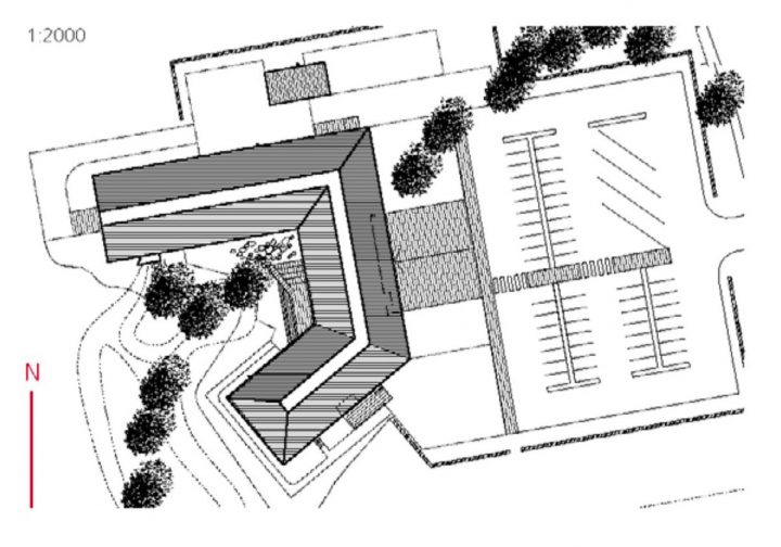 Site plan, Sarka Finnish Museum of Agriculture