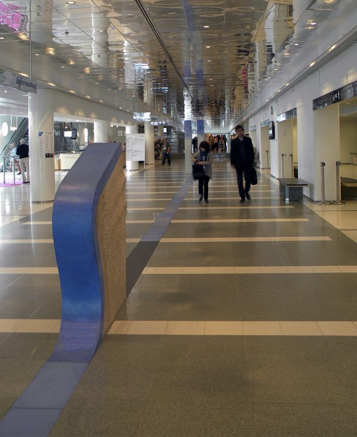 The main lobby, Tampere Hall