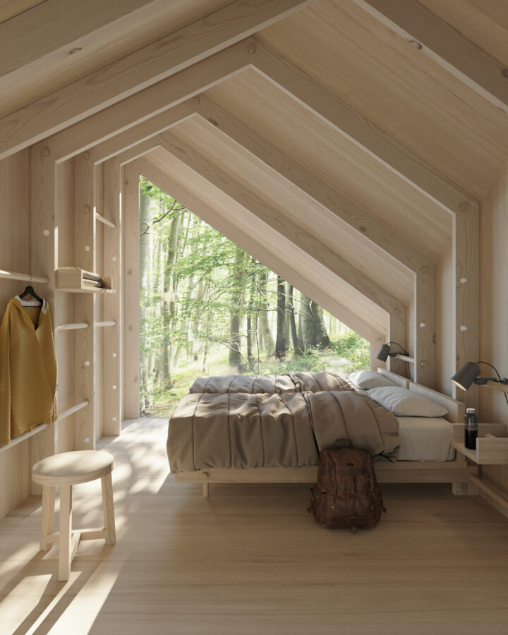 Rest space, Space of Mind modular cabin