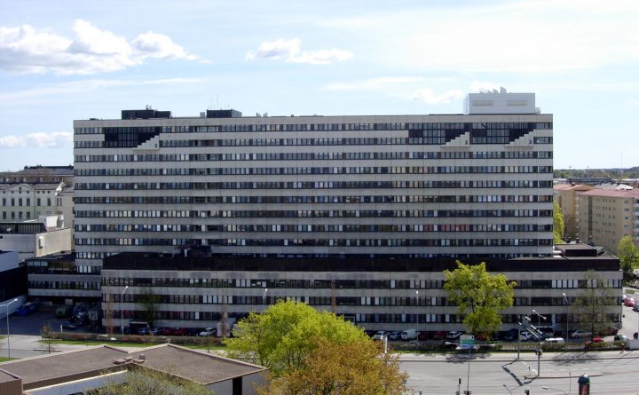 Northern façade, Turku University Hospital, U Building
