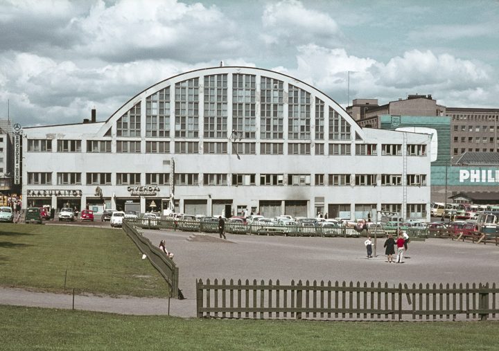 Tennis Palace from the south in the 1960s, Tennis Palace