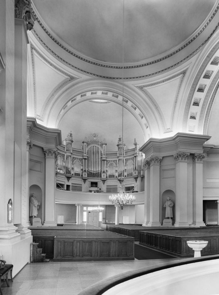 Interior in 1996, Helsinki Cathedral