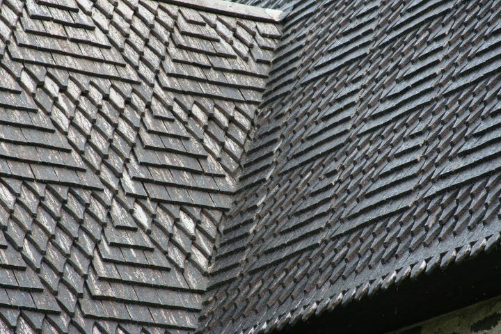 Shingle roof, Tyrvää St. Olaf’s Church