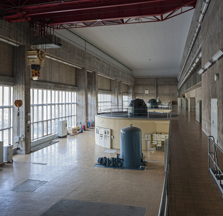 Machine hall, Utanen Hydropower Plant