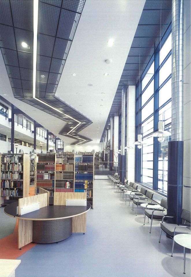 Loaning section, Vihti Main Library