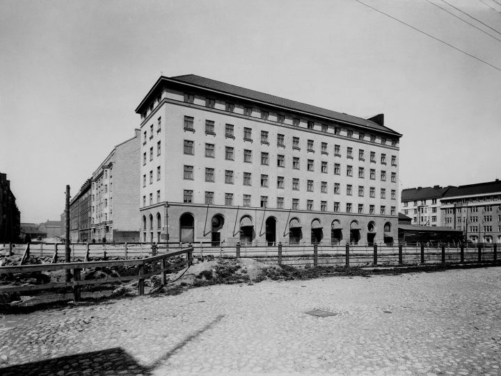 View from the south in 1928, Helsinki YWCA House