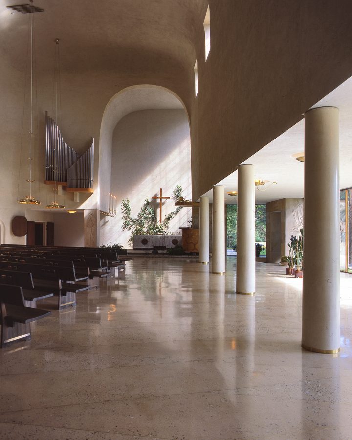 View from the nave towards the altar, Resurrection Chapel