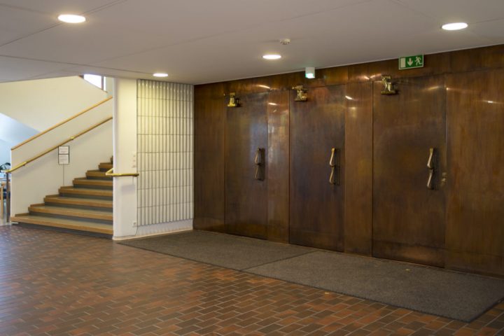 Entrance lobby, Alvar Aalto Museum