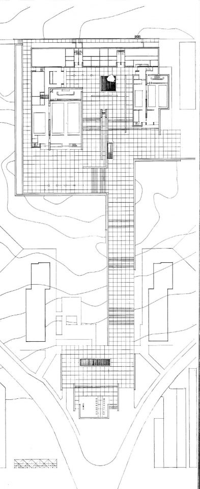 Floor plan, Lauttasaari Church