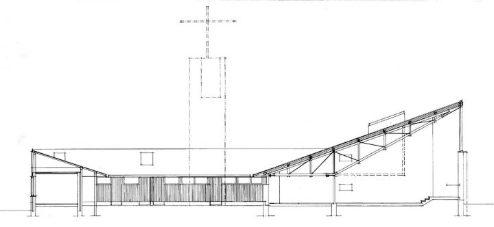 Section plan, Salokunta Church