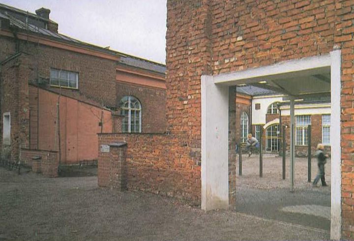 Yard side , Katajanokka School and Luotsi Daycare Centre
